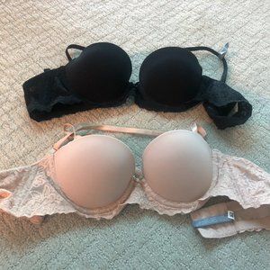 Aerie Strapless/Convertable Bras 34 AA